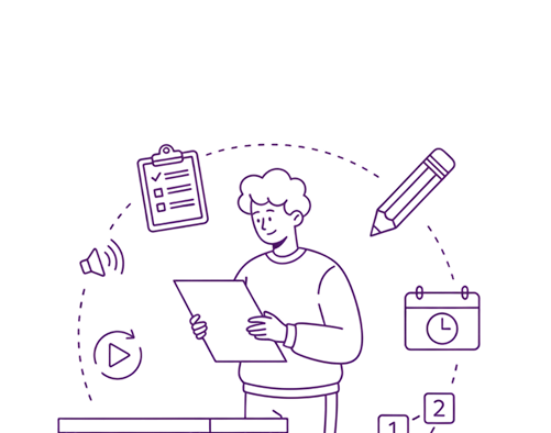 FAQ and support illustration